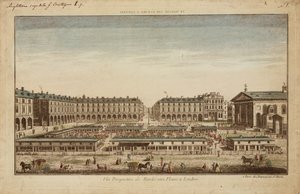 Perspectief Zicht op Covent Garden Bloemenmarkt